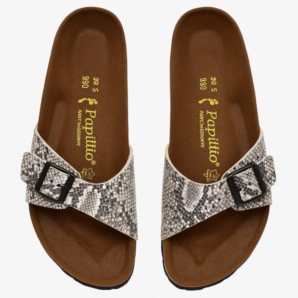 BIRKENSTOCK Papillio Madrid Sandals Snake Print 7